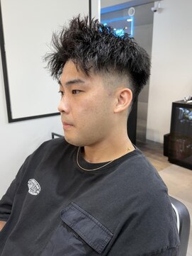 ヴィ 大宮(Vii) 大宮/カット/短髪/毛流れ/センターパート