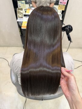 美髪ストレート