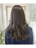 透明感たっぷり大人アッシュベージュカラー◎12.16