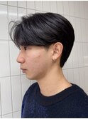 毛流れセンターパート