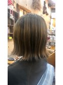 20代30代40代大人かっこいいハイライトブリーチアンブレラカラー