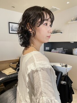 ローグ(Logue) レイヤーボブ×パーマ