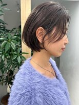 ロマリア 青山 南青山(Lomalia)&nbsp;Lomalia青山ハイライト白髪ぼかしショートボブ