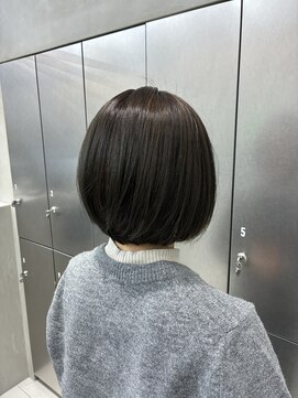 ザザ ZA/ZA 茗荷谷 乾かすだけでおさまるボブ