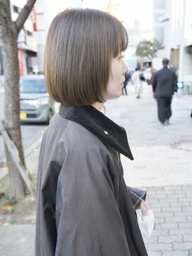 イシハラヘアサロン(ISHIHARA.hair salon) ベージュボブ