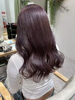 シーク 八王子(CHIC) ブリーチ1回 色落ちが綺麗なラベンダーカラー【八王子】