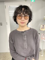 コエ(koe')&nbsp;ショート　ボブ　パーマ　レイヤー　札幌駅