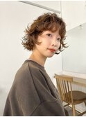デジタルパーマ/レイヤーボブ/韓国巻き風/結べるレイヤーカット