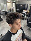 スパイキーパーマ