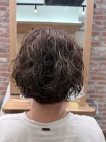 スイッチプラス(switch PLUS) パーマ風ニュアンスショートボブ