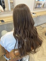 リグ ヘアアンドデザイン(LiG hair&design)&nbsp;透明感たっぷり 柔らかベージュカラー