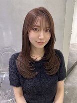 ユニ 心斎橋(Uni.)&nbsp;心斎橋/韓国ヘア/レイヤーカット/髪質改善/顔周り/ブリーチ