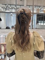 フェリア 渋谷(Feria)&nbsp;【Feria】 ハーフアップアレンジ  福田沙也加
