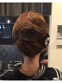 浴衣の和髪風