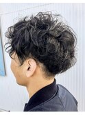 MIXカールのおしゃれパーマ