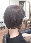 ラベンダーアッシュ ボブ