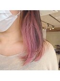 【till】inner color + pink lavender