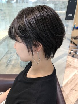 ファースト 仙台店(first) 【ショートボブ松根】大人可愛い美シルエットショート