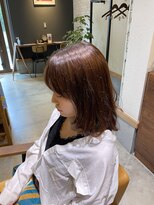 ヘア サロン ルート 幕張(Hair Salon ROUTE)&nbsp;《大人可愛い》ミディアムベージュ [ROUTE幕張店]