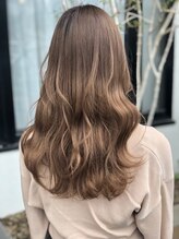 グロー(hair make grow)&nbsp;イルミナカラー　ミルクティーグレージュ