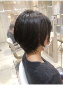 丸みショート
