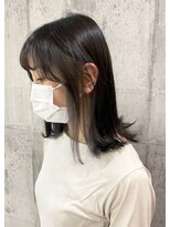 エンリッチヘア(enrich hair)&nbsp;インナーカラー　グレージュ　髪質改善トリートメント