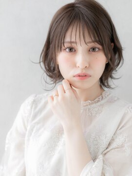 ローマ ギンザ(ROMA Ginza) 【ROMA銀座】大人フレンチガーリー/ひし形レイヤーボブウルフ