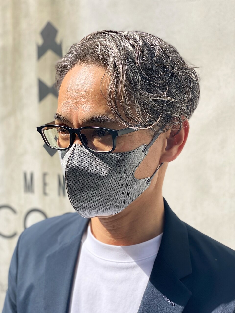 ビジネスマン必見】七三ツーブロックゆるふわクセ毛風パーマ