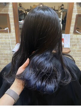 デコヘアー キートス(DECO HAIR kiitos) インナーブルー