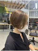 白髪ぼかしの大人ハイライト