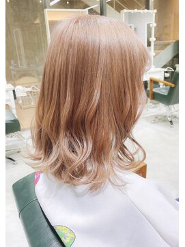 デイズ(days) ミルクティーアッシュベージュブリーチデザインカラー