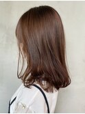 グレージュミディ_くびれヘアツートンカラー_ba300261