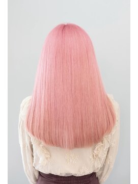 プネル(punel) ピンク【明治神宮前/ダブルカラー/ケアブリーチ/インナーカラー