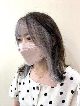ビューティシモ 川越(Beautissimo) 【板倉花連】*. フェイスフレーミング×シルバー.*