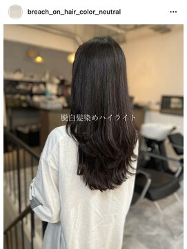 ニュートラル(neutral) 【neutral】脱白髪染めハイライト