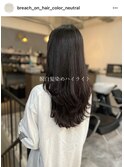【neutral】脱白髪染めハイライト