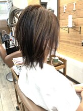 エフアイケー ヘア アンド ビューティ(F.I.K hair&beauty) ＊前下がりミディアム＊