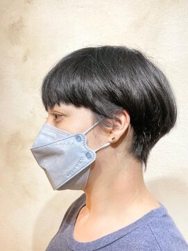 ヘアーリゾートガーデン 南林間店(Hair Resort Garden) 丸みが大人かわいいグレーベージュ/ショートカット