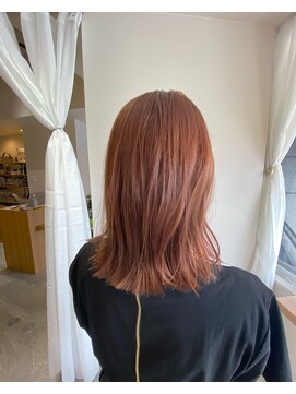 パラゴ(PARAGO.) 《緑橋/城東区/女性サロン》ピンク×ブラウン インナーカラー