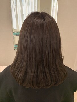 ラ ブランシュ 大宮(La Blanche) 大宮/ロングヘア/グレージュカラー/黒髪/ココアベージュ