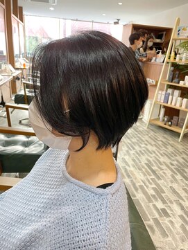 ビーチ ヘア メイク 綱島店(BEACH hair make) 前髪長めのショートカット