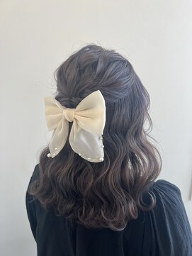 マドンナ ヘアー(madonna hair.) ハーフアップ