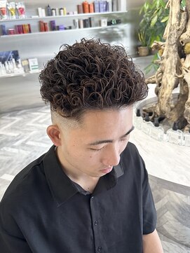 ゼスト 八王子店(ZEST) 宮城リョータ風リバーススパイラルパーマ スパイラルパーマ