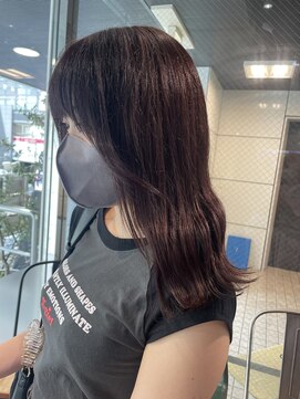 ヘアーアンドメイク ビス(HAIR&MAKE bis) ブリーチなしでできる！レッドカラー【立川/加藤沙久楽】