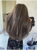 グレージュハイライトミックス