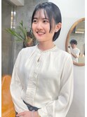 担当　竹橋/ フェイスレイヤーボブ