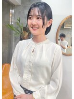 ゴブンノロク(GOBUN NO ROKU)&nbsp;担当　竹橋/ フェイスレイヤーボブ