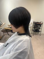 ユニ 江坂(Uni.)&nbsp;ウルフレイヤーカット 　ウルフ　マッシュウルフ　メンズライク