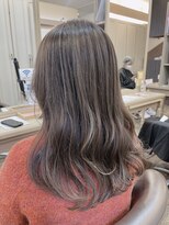 アルターリール(aL ter Rire)&nbsp;切りっぱなしボブ/エアリーロング/美髪/ピンクブラウン／鎌取