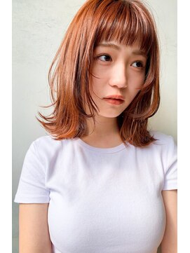 アンアミ キチジョウジ(Un ami Kichijoji) レイヤー×オレンジベージュ ○堀越太真樹